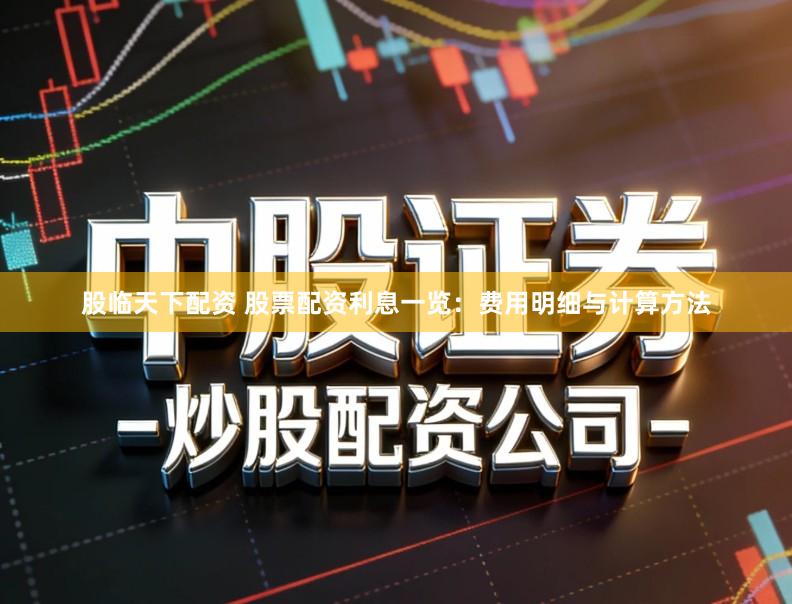 股临天下配资 股票配资利息一览：费用明细与计算方法