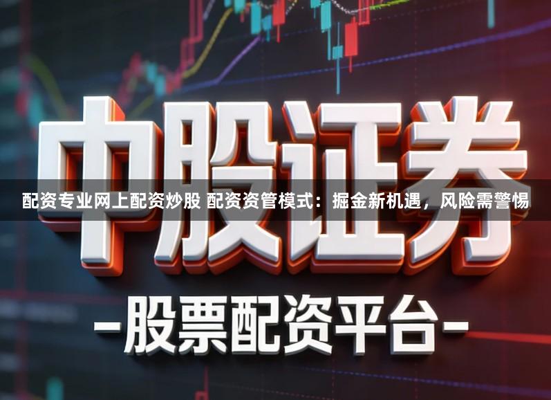 配资专业网上配资炒股 配资资管模式：掘金新机遇，风险需警惕