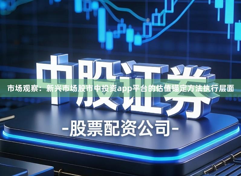 市场观察：新兴市场股市中投资app平台的估值锚定方法执行层面